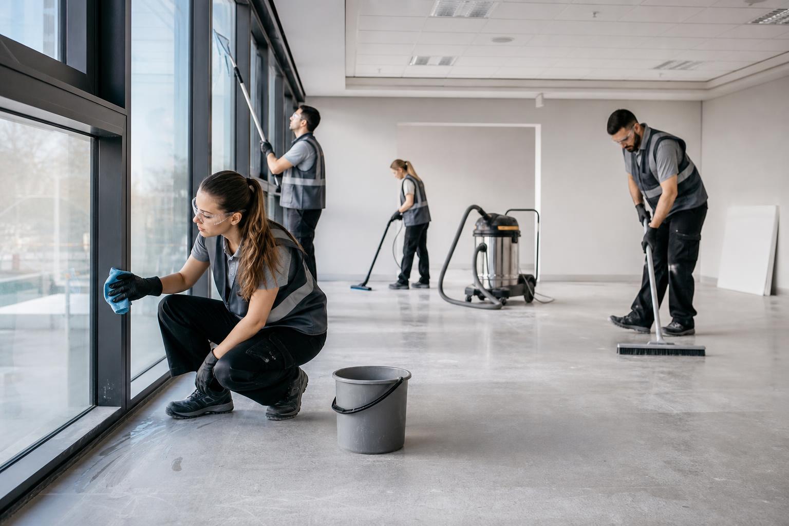 Nettoyage fin de chantier à Montpellier - AZA Nettoyage