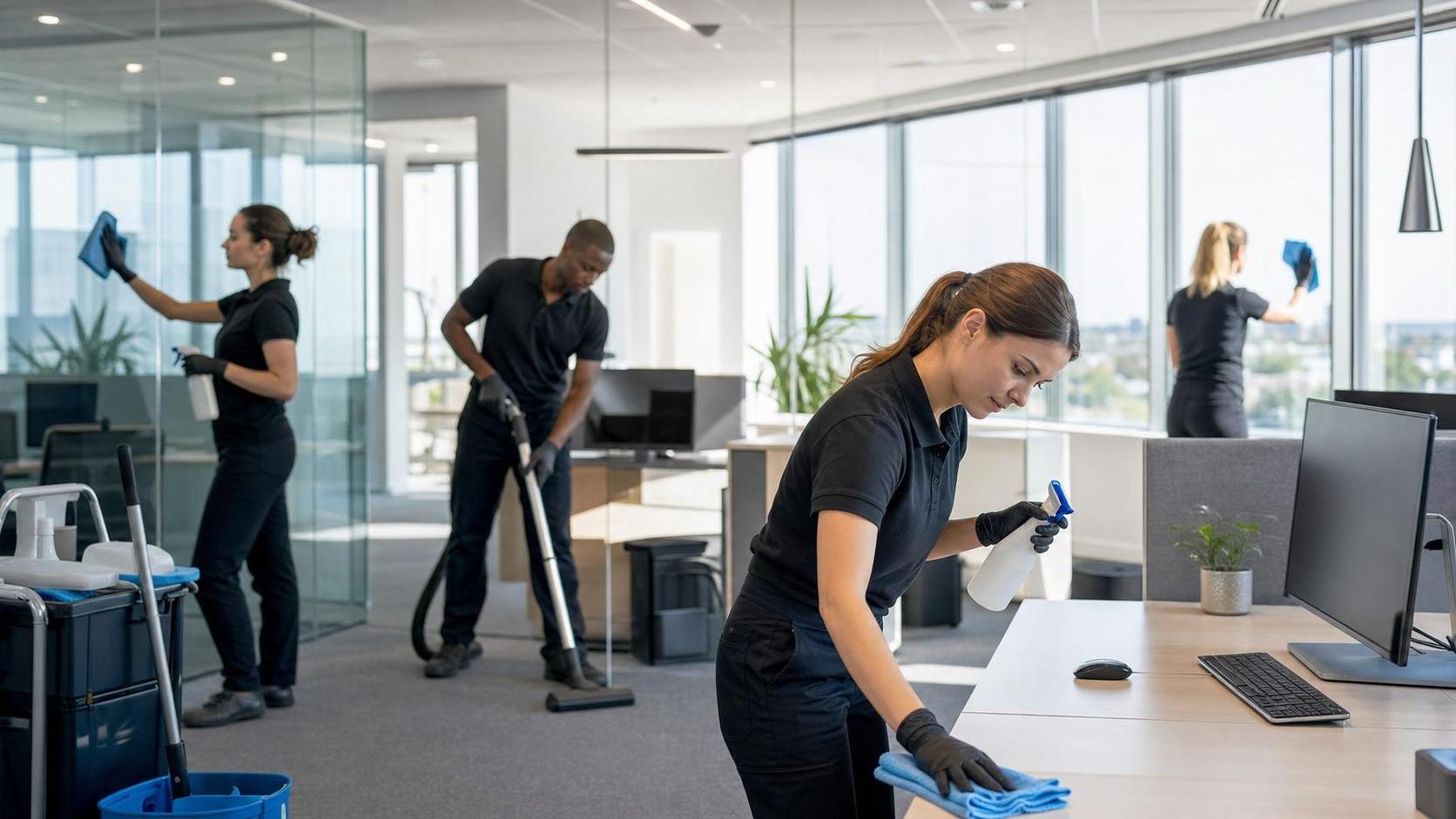 Nettoyage professionnel à Lattes pour bureaux et locaux d’entreprise