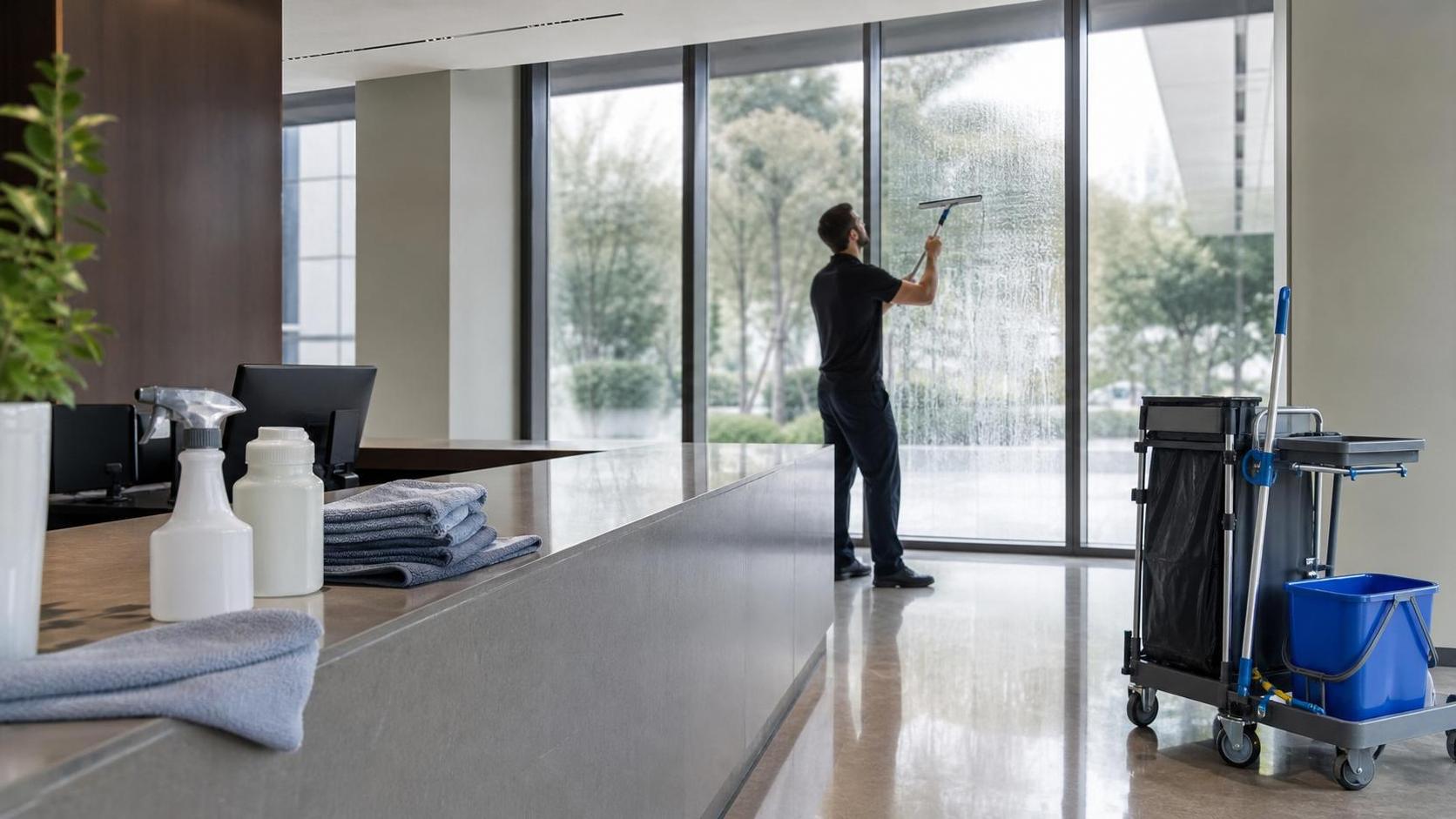 Nettoyage professionnel à Mauguio pour bureaux et locaux d’entreprise