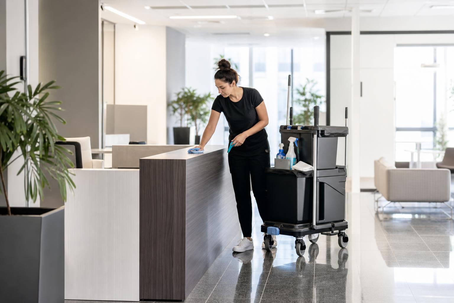 Nettoyage professionnel à Mérifons pour locaux B2B