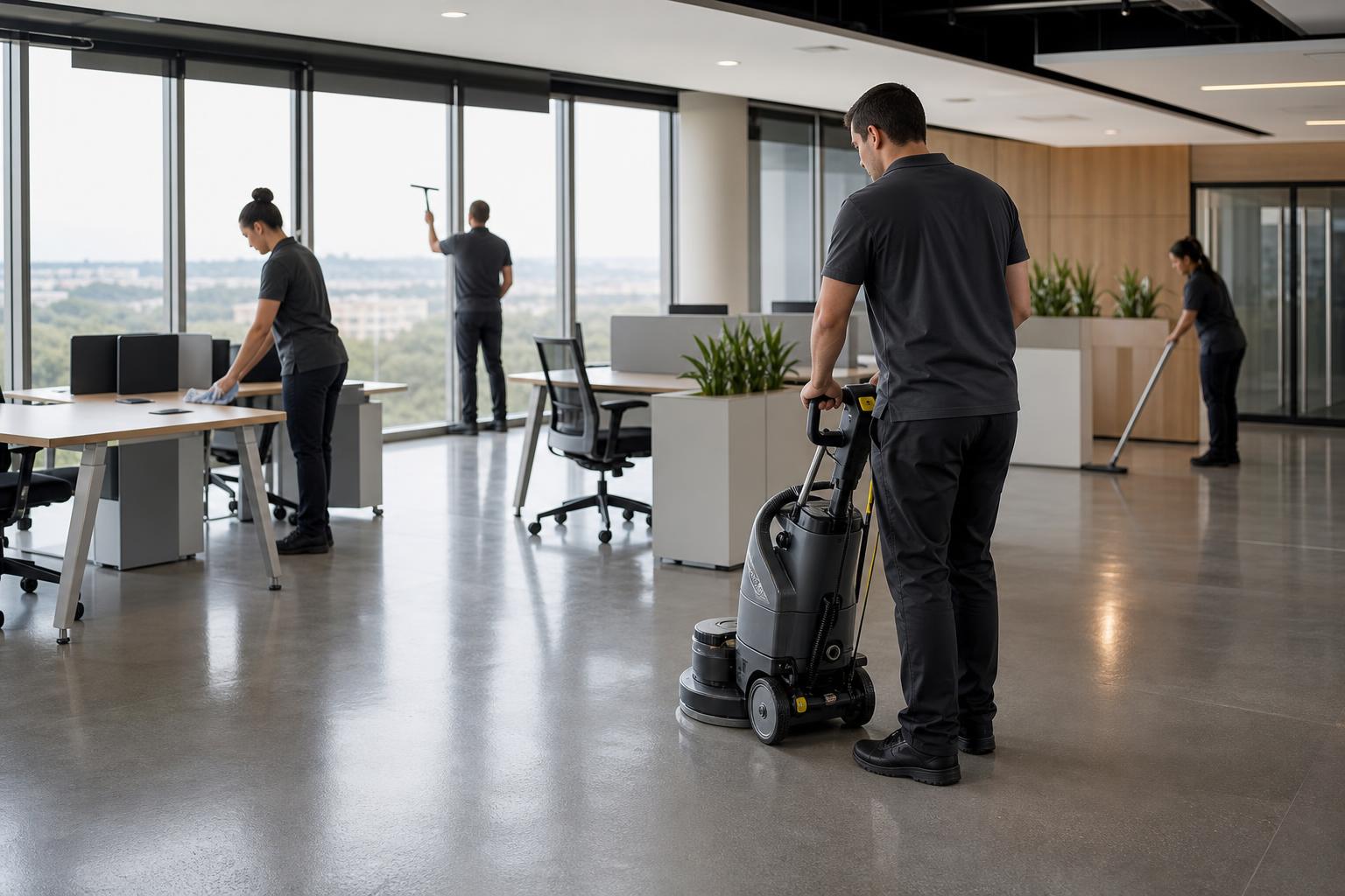 Nettoyage professionnel à Joncels pour bureaux et locaux B2B