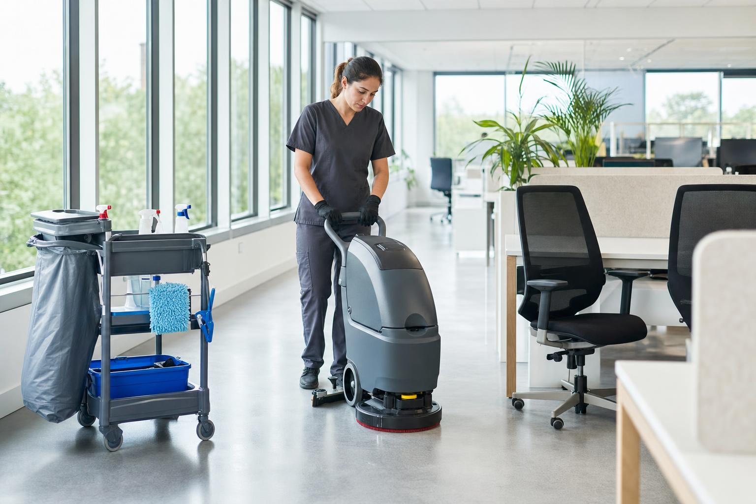Nettoyage professionnel à Le Triadou pour bureaux, commerces et locaux B2B