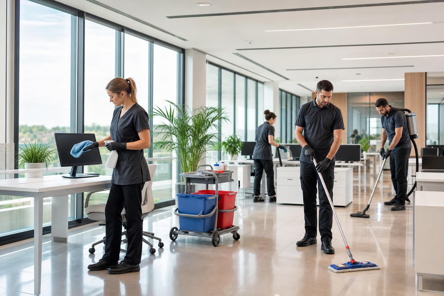 Agent de nettoyage professionnel B2B intervenant à Lézignan-la-Cèbe