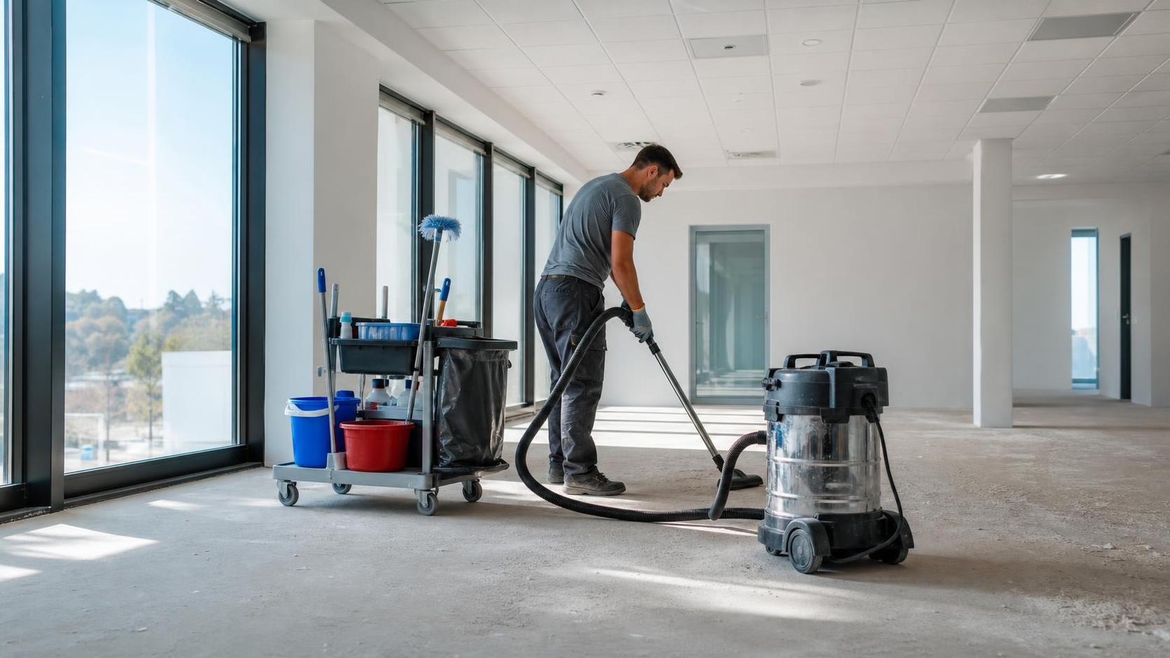 Nettoyage professionnel après chantier léger pour AZA Nettoyage à Lieuran-Cabrières