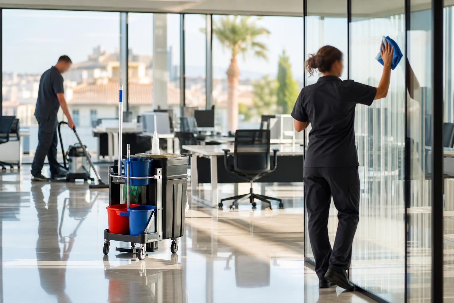 Nettoyage professionnel à Montesquieu pour bureaux et locaux B2B