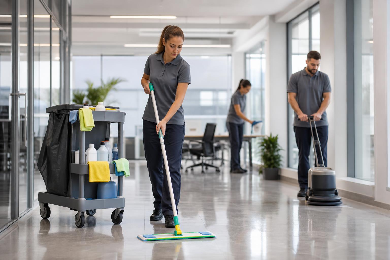 Nettoyage professionnel à Saint-Jean-de-Védas par AZA Nettoyage pour bureaux et locaux d’entreprise