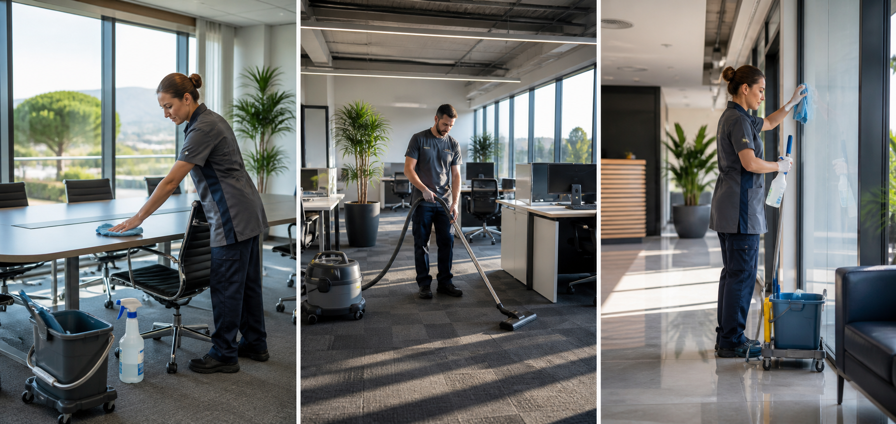 Nettoyage professionnel à Roujan pour bureaux et locaux B2B
