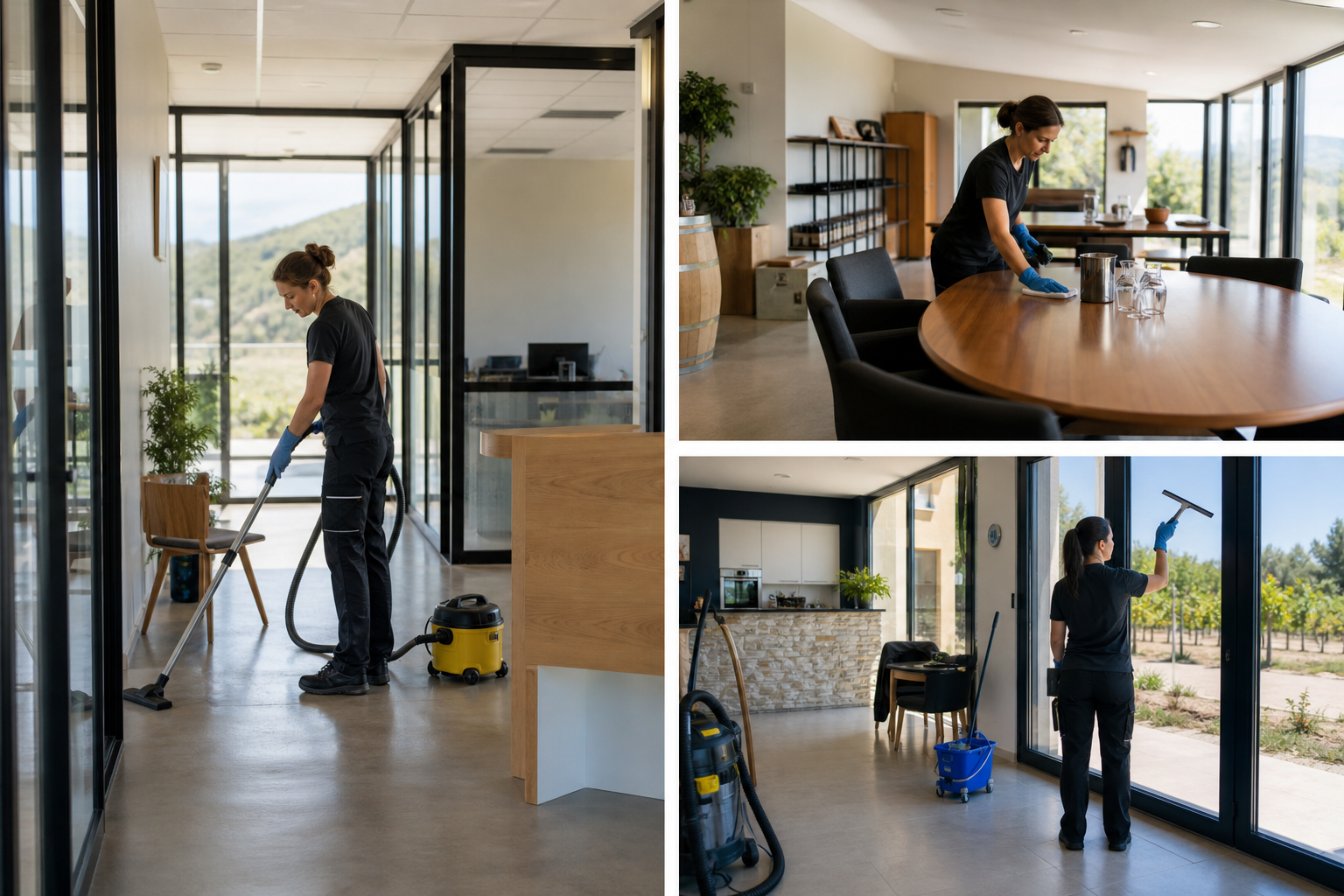Nettoyage professionnel à Saint-Privat pour bureaux et locaux B2B