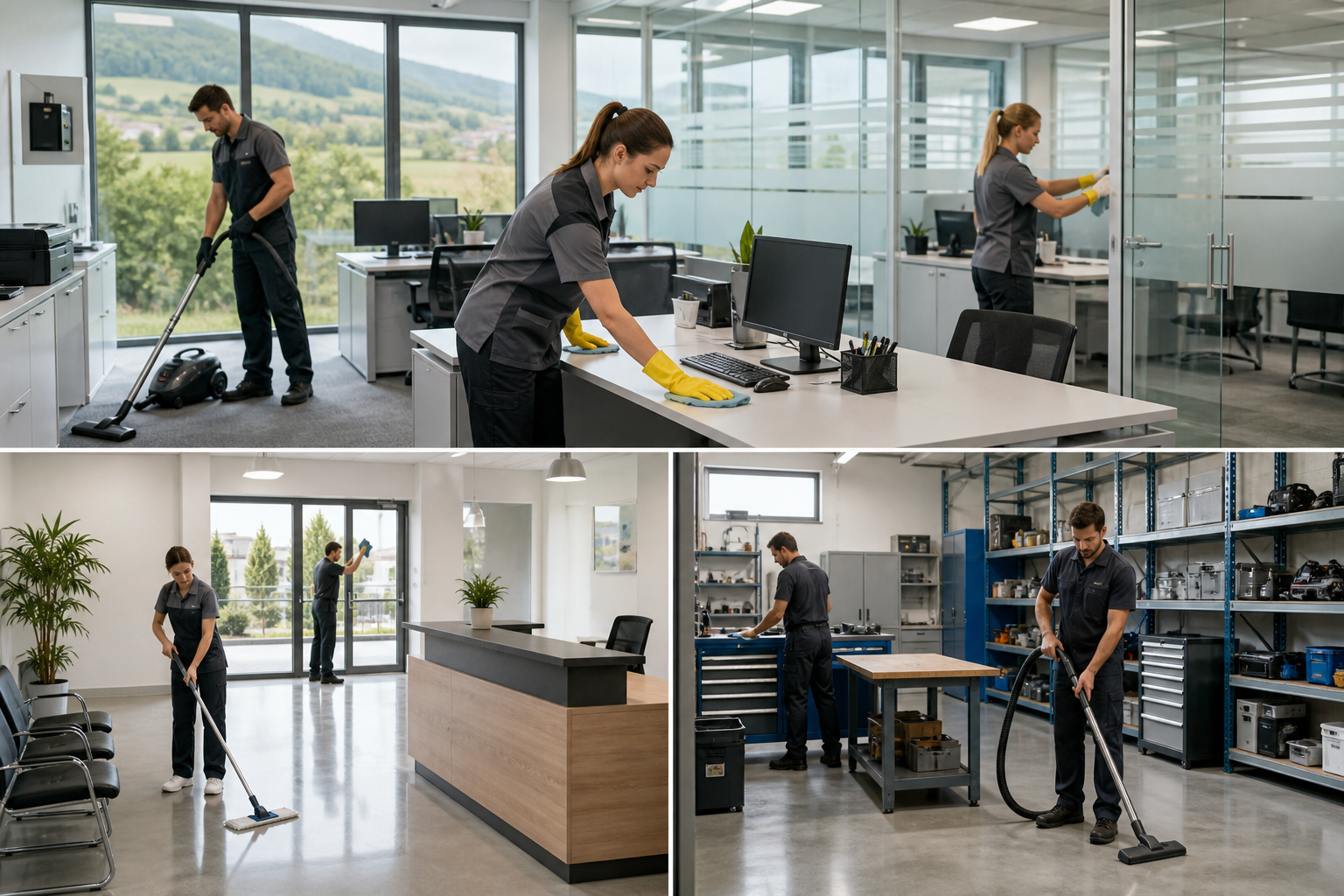 Nettoyage professionnel à Saint-Vincent-d'Olargues pour bureaux et locaux B2B
