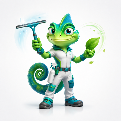 Aza, la mascotte d'Aza Nettoyage